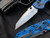 Hogue Deka Manual ABLE Lock Folder G-Mascus Blue Lava G10 Handles w/ 20CV Stonewashed Modified Wharncliffe Blade (3.25”) 24263