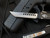Microtech UTX-70 Hellhound Black Aluminum Body w/ Stonewashed Plain Edge Blade (2.4”) 419-10S