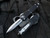 Microtech Troodon D/E Black Aluminum Body w/ Satin Plain Edge Blade (3”) 138-4