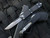 Microtech Troodon S/E Black Aluminum Body w/ Satin Finished Plain Edge Blade (3.08”) 139-4