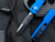 Microtech UTX-70 S/E Blue Aluminum Body w/ Black Plain Edge Blade (2.42”) 148-1BL