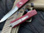 Microtech UTX-70 S/E Merlot Aluminum Body w/ Satin Finished Plain Edge Blade (2.42”) 148-4MR