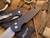 Pro-Tech Knives TR-3 Black Grooved Aluminum Body w/ Bead Blasted Plain Edge Blade (3.5”) TR-3