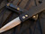 Pro-Tech Knives Godfather Black Aluminum Body w/ Rose Gold Plain Edge Blade (4”) 921-RG