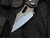 Marfione X Borka Stitch Auto Folder Full Carbon Fiber Body w/ Two-Tone Hardware and Satin Finished Rock Grind Blade