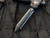 Microtech Ultratech Spartan Tactical Black Aluminum Body w/ Black Hardware and Black Double Full Serrated Blade (3.4”) 223-D3T