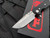 Chaves Ultramar TAK Flipper Black G10 Scales w/ M390 Belt Satin Drop Point Plain Edge Blade (2.75”)