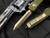 Microtech Ultratech Spartan OD Green Aluminum Body w/ Bronzed Plain Edge Blade (3.4”) 223-13OD