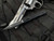 Microtech Dirac D/E Black Tactical Aluminum Body w/ Black Full Serrated Blade (2.92”) 225-3T