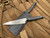 Bradford Knives Paring Knife Textured Carbon Fiber Scale w/ AEB-L Stonewashed Blade (3.8”) PARING-AEB-L-114