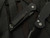 Pro-Tech Knives TR-3 Auto Folder Black Aluminum Fish Scale Body w/ DLC Black Plain Edge Blade (3.5”) TR-3 X1