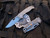 Demko AD20.5 SharkLock Textured Ti Body w/ Stonewashed Clip Point Blade (3”)