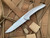 Hog House Knives Model T Titanium Body w/ Titanium Hardware and Two-Tone RWL-34 Blade (3.36”) HHK-T-BSR-SS