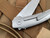 Hog House Knives Model T Titanium Body w/ Titanium Hardware and Two-Tone RWL-34 Blade (3.36”) HHK-T-BSR-SS