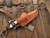 Silver Stag Exotic Wood Series Backwoods Pro Burled Maple Handle w/ D2 Plain Edge Blade (3”) WBWP3.0M