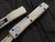 Microtech Ultratech S/E Sandtrooper Sandy White Aluminum Body w/ Sandy White Plain Edge Blade (3.4") 121-1SAD