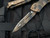 Microtech Combat Troodon D/E Coyote Camo Aluminum Body w/ Coyote Camo Full Serrated Blade (3.81”) 142-3CCS