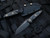 Socom Alpha Mini Warcom Carbon Fiber Handle w/ Bronzed Hardware and DLC Apocalyptic Plain Edge Blade (3.7”) 93M-DLCFS