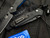 Benchmade Mini Osborne Axis Lock Folder Black/Blue G10 Body w/ S30V Black Plain Edge Reverse Tanto Blade (2.92”) 945BK-1