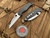 Spyderco Canis Compression Lock Folder Black G10/Carbon Fiber Body w/ S30V Satin Finished Plain Edge Wharncliffe Blade (3.36”) C248CFP