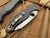 Spyderco Canis Compression Lock Folder Black G10/Carbon Fiber Body w/ S30V Satin Finished Plain Edge Wharncliffe Blade (3.36”) C248CFP