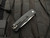 Pro-Tech Knives Whisker’s Design Magic Hidden Bolster Release Auto Folder Black Aluminum Body w/ 154CM Stonewashed Plain Edge (3.125”) BR-1.3