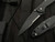 Kershaw Ken Onion Design Leek Assisted Folder Black Cerakote Stainless Steel Body w/ Black Cerakote Partially Serrated Drop Point Blade (3”) 1660CKTST