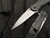 Kershaw Ken Onion Design Leek Assisted Folder Carbon Fiber Scaled Body w/ CPM 154 Stonewashed Plain Edge Drop Point Blade (3”) 1660CF