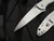 Kershaw Ken Onion Design Leek Assisted Folder Stainless Steel Body w/ Stonewashed Combination Plain Edge Drop Point Blade (3”) 1660CB