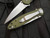 Kershaw Ken Onion Design Leek Assisted Folder OD Green Aluminum Body w/ Stonewashed Plain Edge Drop Point Blade (3”) 1660OL