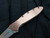 Kershaw Ken Onion Design Leek Assisted Folder Copper Body w/ CPM 154 Stonewashed Plain Edge Drop Point Blade (3”) 1660CU