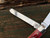 Case Knives Pocket Worn Old Red Bone Corn Cob Jig Trapper 00783
