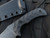Toor Knives Mullet Fixed Blade Black G10 Handles w/ Black Plain Edge Blade (4”)