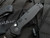 Benchmade Mediator Auto Folder Black G10 Body w/ S90V Black Reverse Tanto Plain Edge Blade (3.3”) 8551BK
