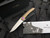 Hog House Knives Model T Bronzed Titanium Body w/ Violet Anodized Titanium Hardware and Blasted RWL-34 Blade (3.36”)