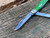 Case Knives Brilliant Green Bone Smooth Medium Stockman 52821