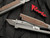 Reate Knives EXO Titanium Burlap Micarta Inlay w/ Stonewashed Tanto Edge Plain Blade (3.75”)