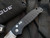 Hogue Ballista Auto Folder Black Aluminum Body w/ Stonewashed Plain Edge Blade (3.5”) 64136