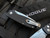 Hogue Ballista Auto Folder Black Aluminum Body w/ Stonewashed Plain Edge Blade (3.5”) 64136