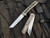 Boker Plus Urban Trapper Tanto Titanium Body w/ VG10 Rubbed Satin Plain Edge Blade (3.39”) 01BO721