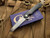 Case Knives Kinzua Flipper Tanto Black Aluminum Body w/ S35VN Stonewashed Plain Edge Blade (3.4”) 64696