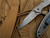 Kershaw Ken Onion Design Leek Assisted Folder Blackwashed Stainless Steel Body w/ Blackwashed Plain Edge Drop Point Blade (3”) 1660BLKW