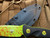 Microtech Socom Alpha Mini T/E Zombietech Black G10 Handles w/ Zombietech Pattern Plain Edge Blade (3.75”) 114M-1Z