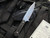 Blackside Customs Fedele X Fixed Blade Carbon Fiber Scales w/ Stonewashed Plain Edge Blade (4.25”)