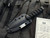 Blackside X Bastinelli Customs Phase 7 Dagger Fixed Blade Black Wrapped Handle w/ Chad Nichols Damascus Plain Edge Blade (3.5”)