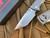 Chaves Ultramar Redencion Street Tanto Folder Full Stonewashed Titanium w/ M390 Satin Finished Plain Edge Blade (3.25”)