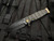 Medford Knives USMC Fighter Flipper Black PVD Titanium Body w/ Bronzed Hardware and Black PVD S45VN Plain Edge Blade (4.25”)