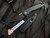 Eikonic Dromas Flipper Black G10 w/ D2 Black Plain Edge Blade (3.25”) 440BB