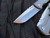 Chaves Ultramar 229 Redencion Kick Stop Folder Full Titanium Body w/ M390 Satin Finished Drop Point Plain Edge Blade (3.4”)
