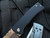 Chaves Ultramar 229 Redencion Kick Stop Folder Black G10/Titanium Body w/ M390 Satin Finished Tanto Plain Edge Blade (3.4”)